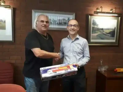 Long serving driver stevie stones retires 1 Dumfries
