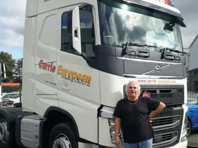 Long serving driver stevie stones retires 2 Dumfries
