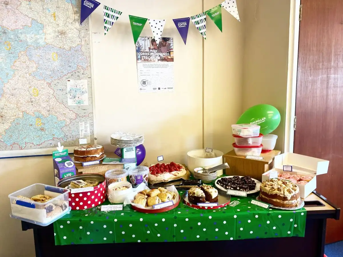 Macmillan event 1 Dumfries