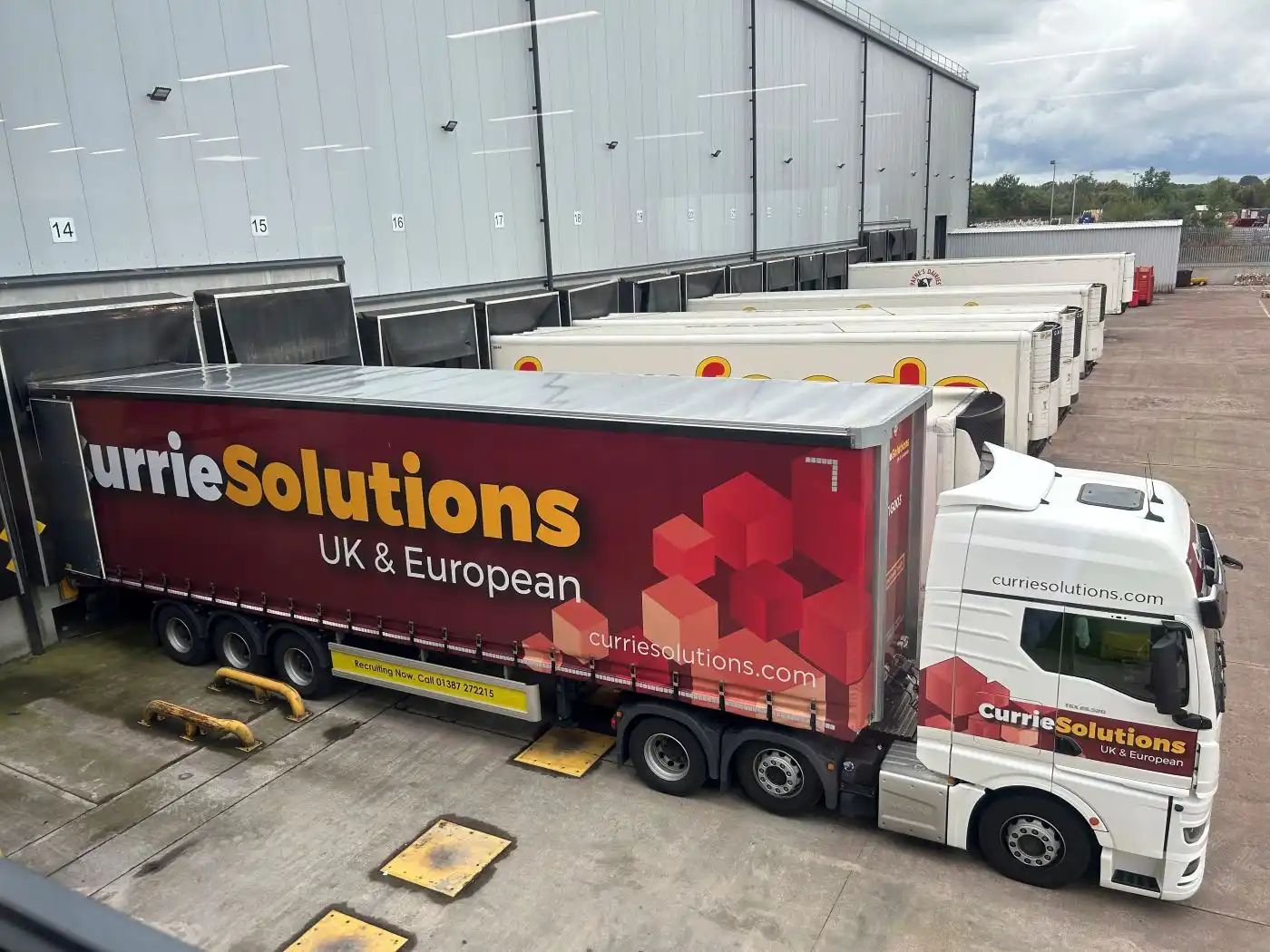 Currie solutions lorries 8 Dumfries